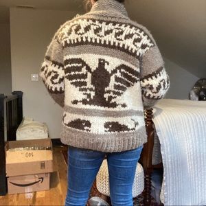 Vintage Canadian Knitware wool sweater